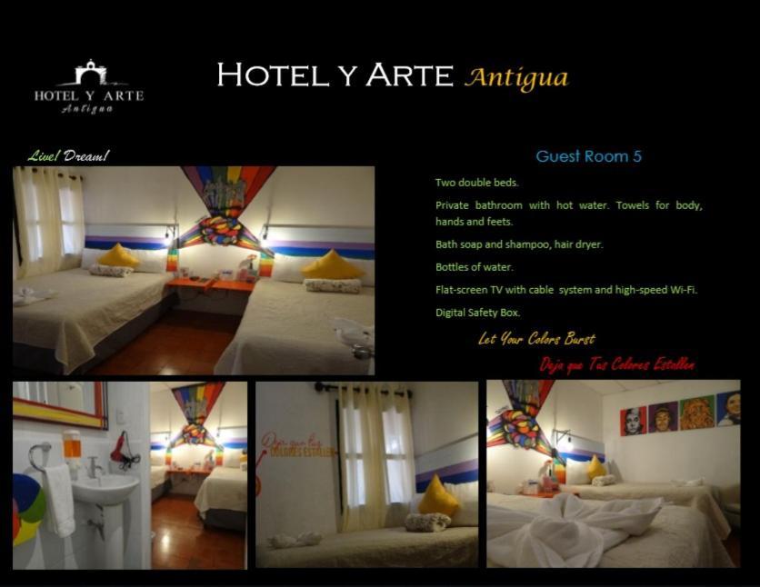 Hotel Y Arte Norte 안티구아 과테말라 외부 사진