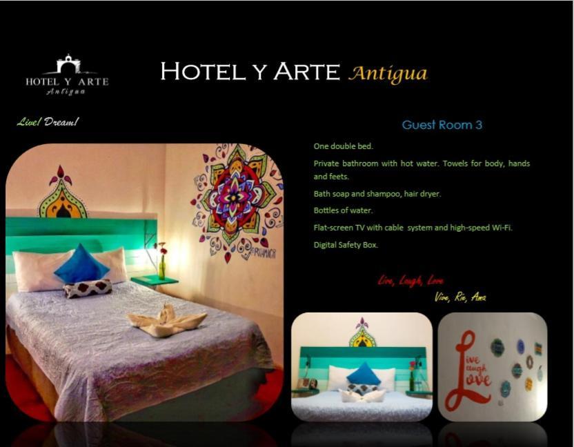 Hotel Y Arte Norte 안티구아 과테말라 외부 사진