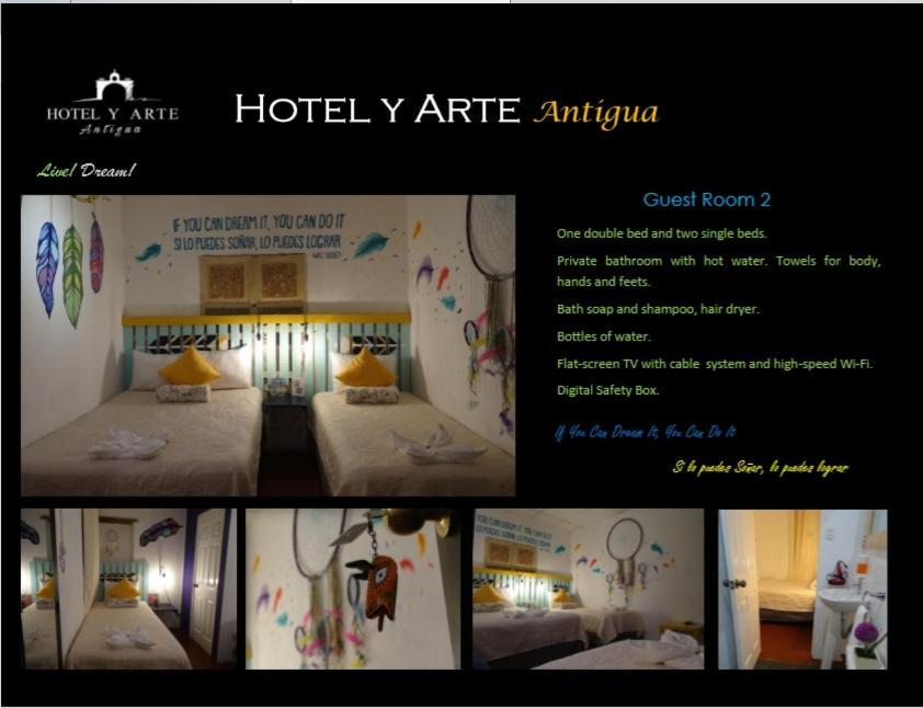 Hotel Y Arte Norte 안티구아 과테말라 외부 사진